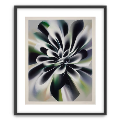 Speckled bloom in motion