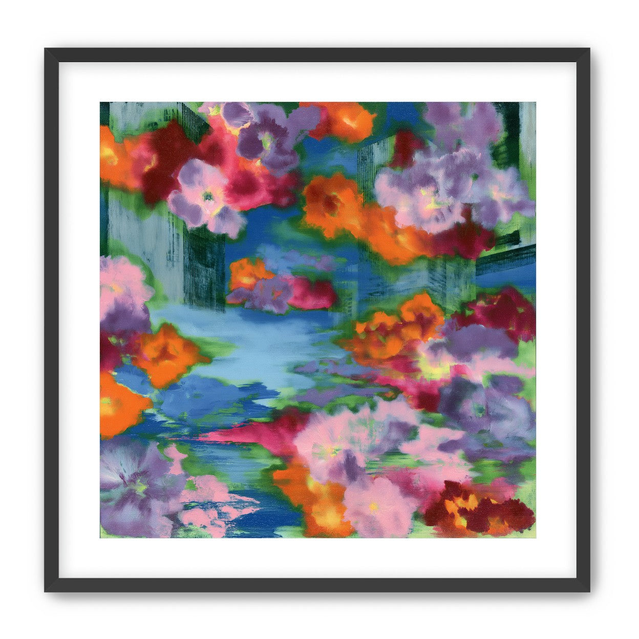 Bridges in the flower haze