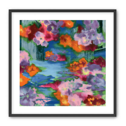 Bridges in the flower haze