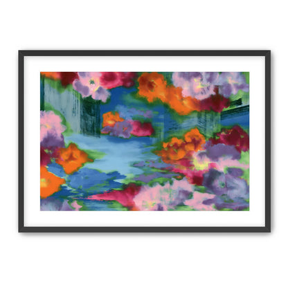 Bridges in the flower haze