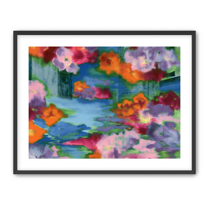 Bridges in the flower haze