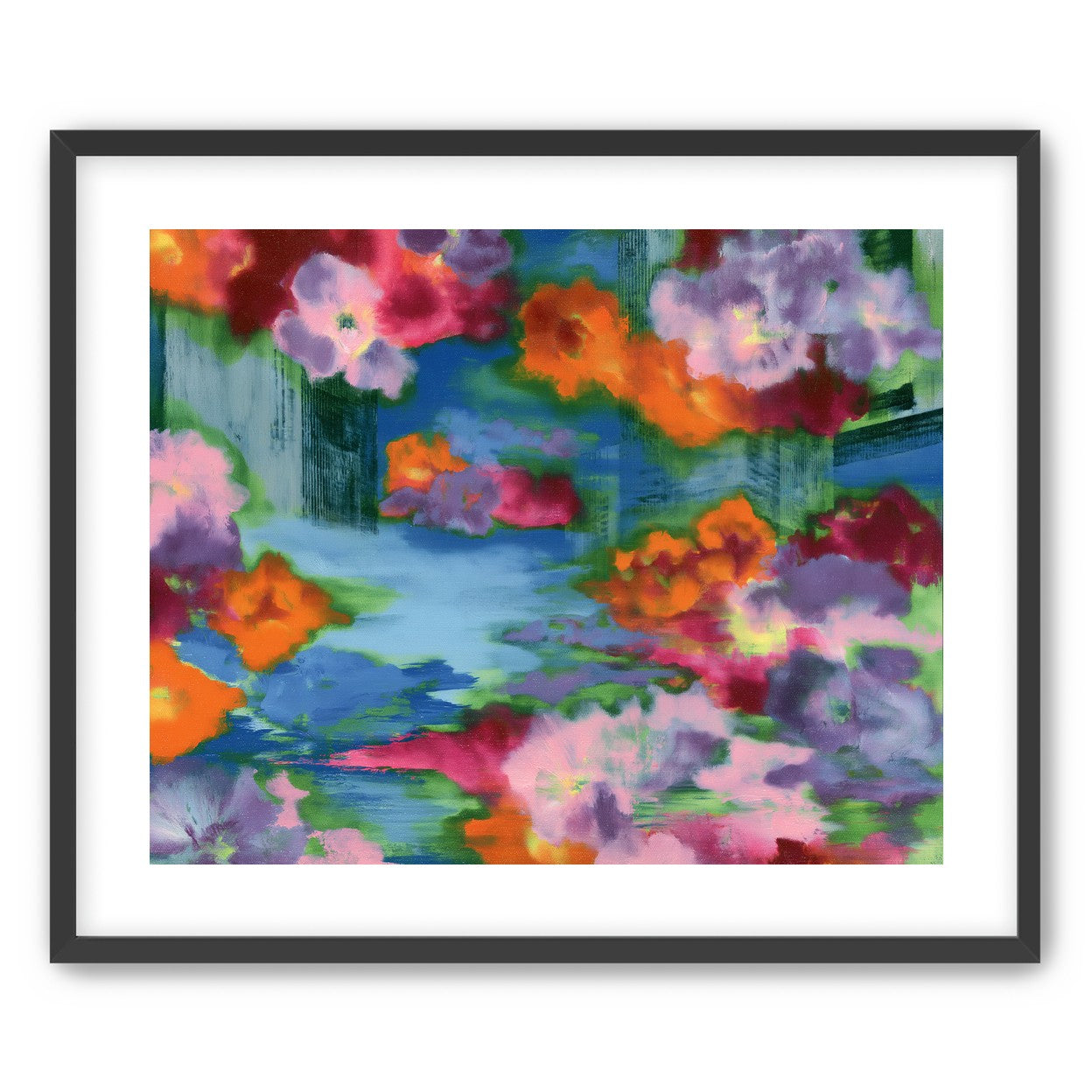 Bridges in the flower haze