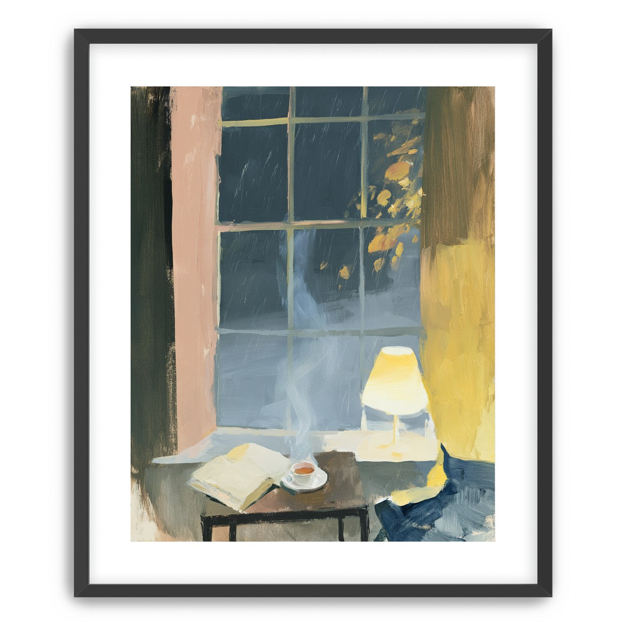 Steam in the windowlight