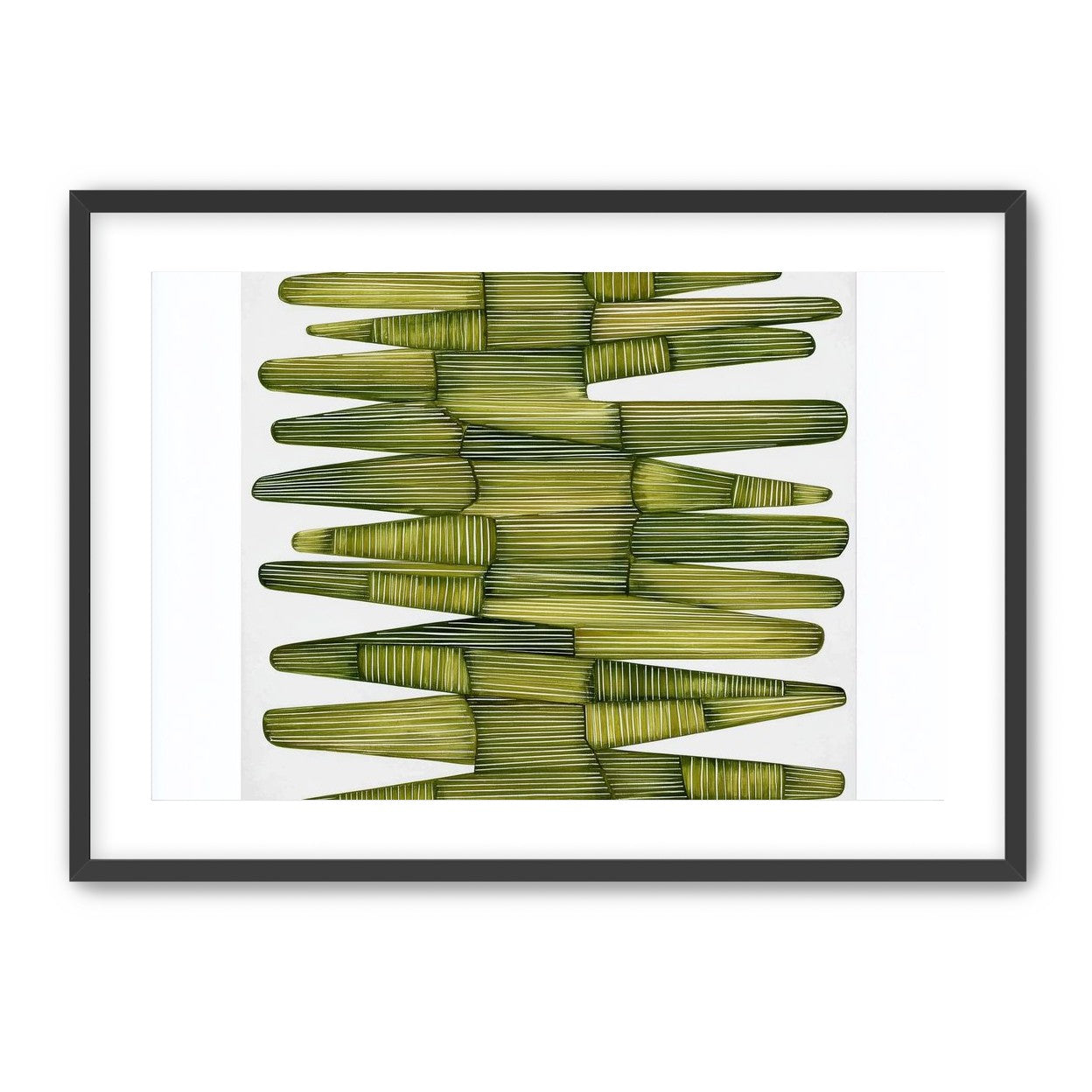 Olive green stacking lightens