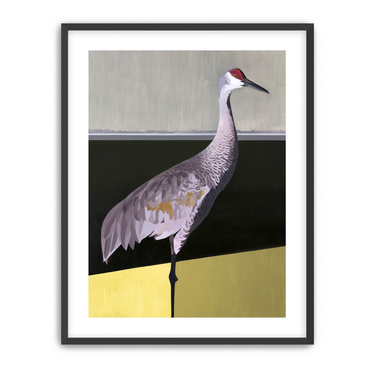 Crane at the hard horizon