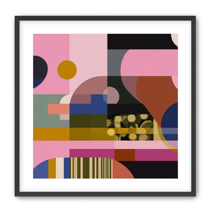 Shapes Jostling for Space 