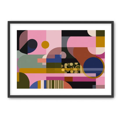 Shapes Jostling for Space 