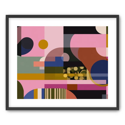 Shapes Jostling for Space 