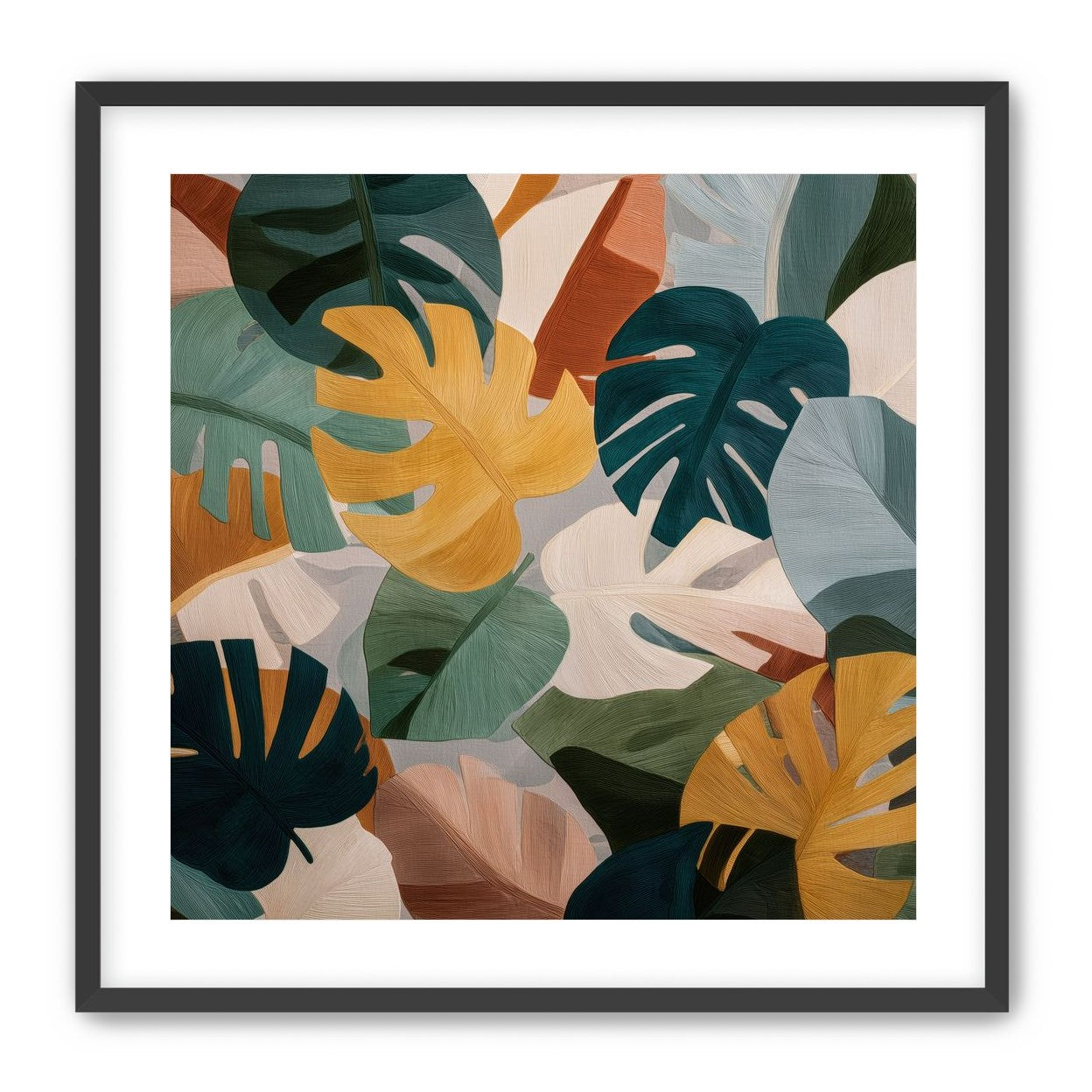 Piles of Palm Fronds