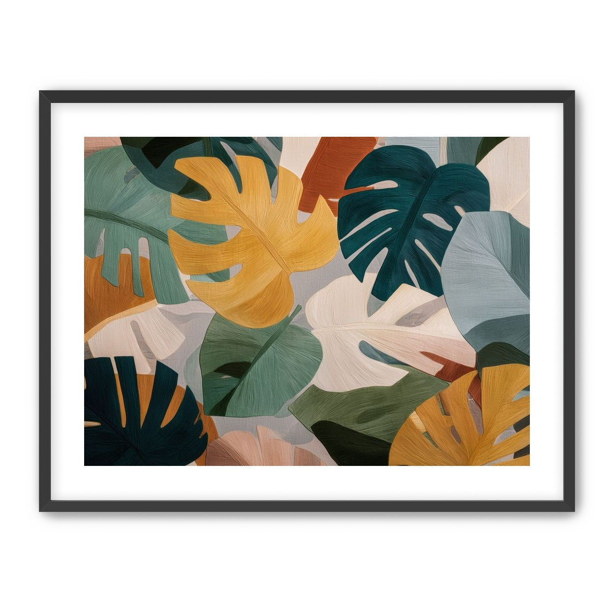 Piles of Palm Fronds