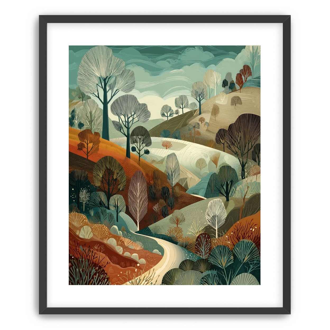 Path Between the Hills