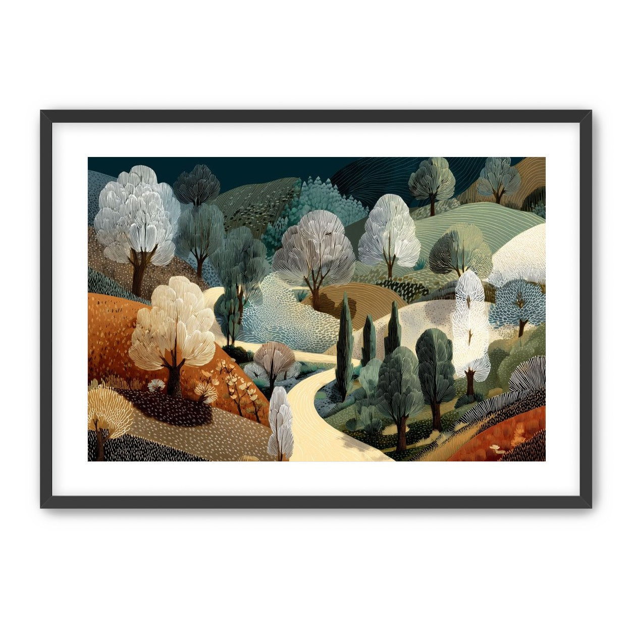 Path Beneath the Hills