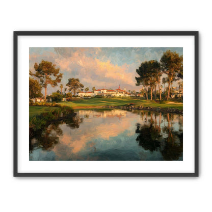 Afternoon Light on the Clubhouse