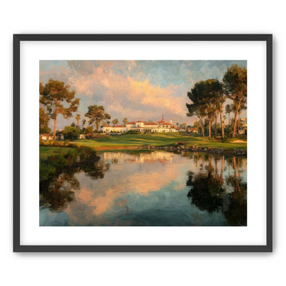 Afternoon Light on the Clubhouse