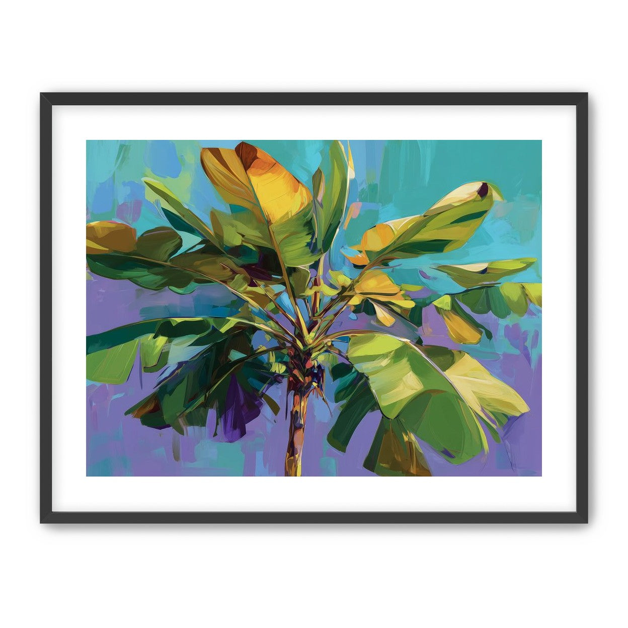 Painted Palm Tree