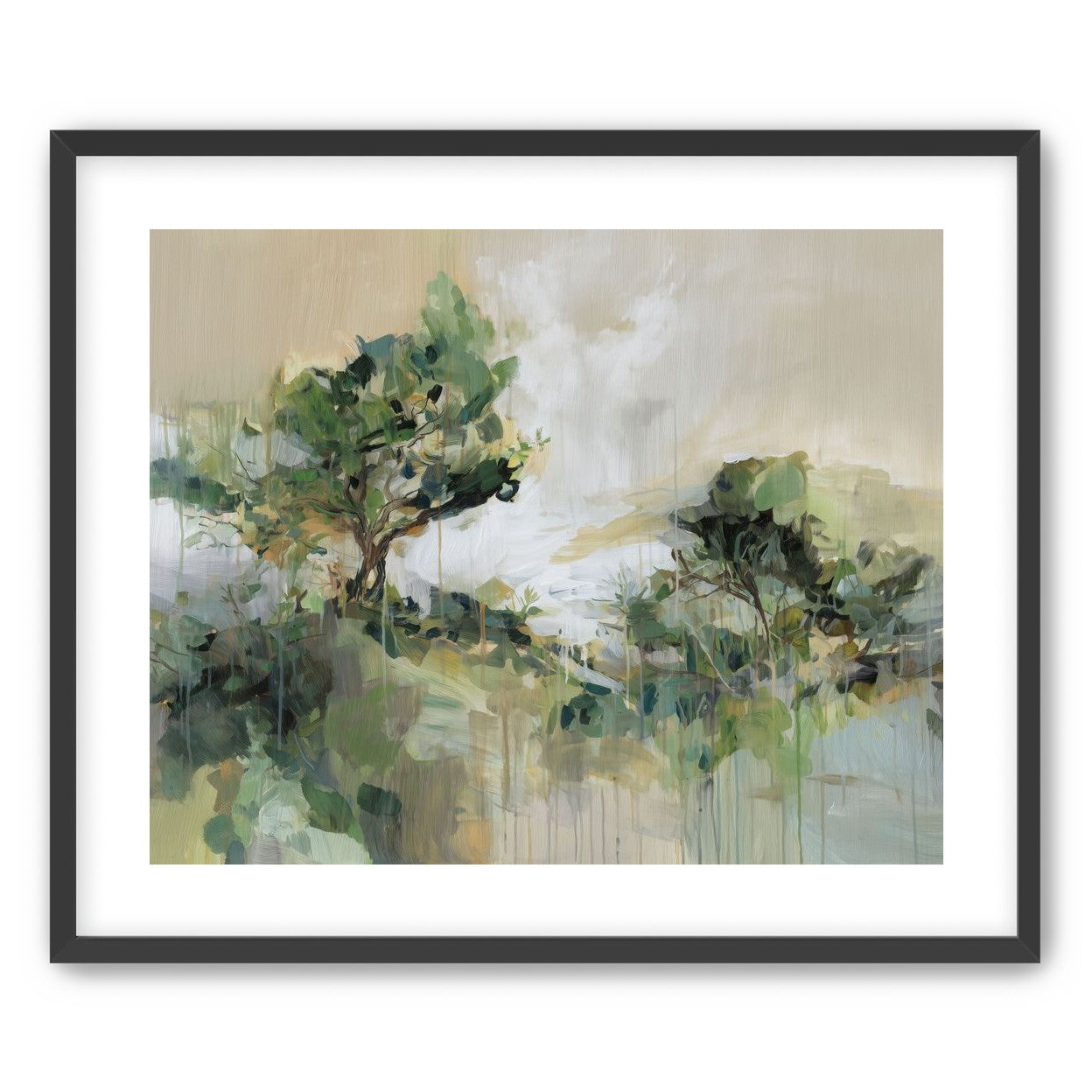 Tree Canopies in Pale Light