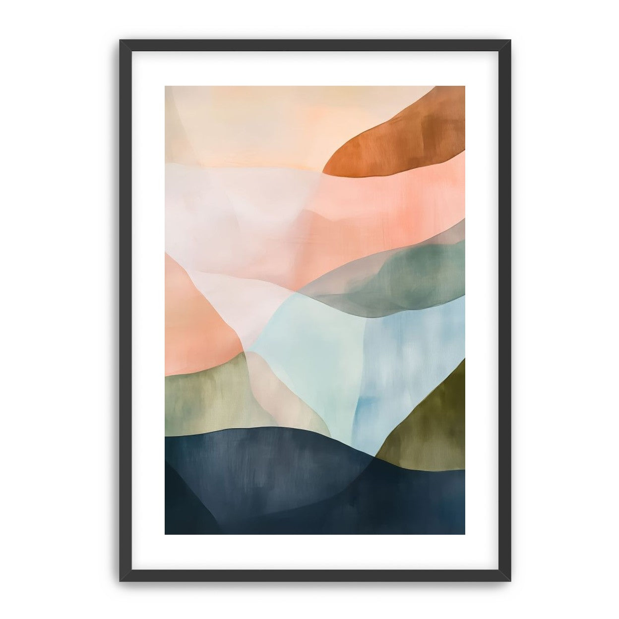 Terracotta and Blue Planes
