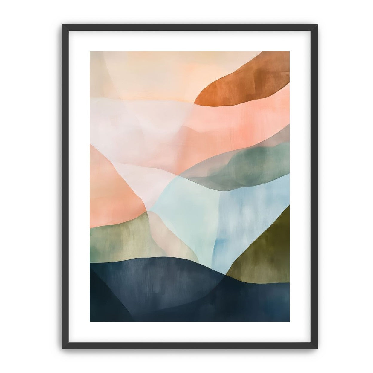 Terracotta and Blue Planes