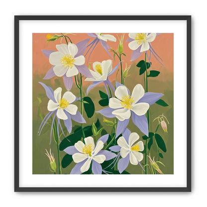 Evening Color in the Flowers