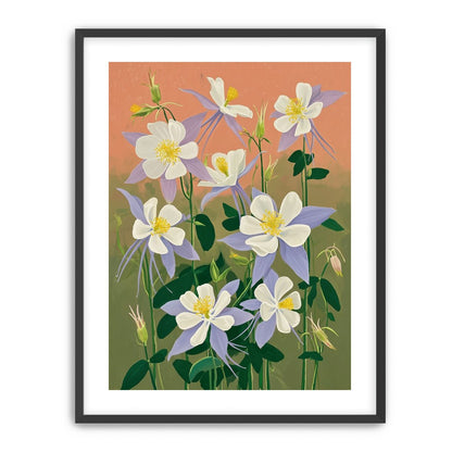 Evening Color in the Flowers