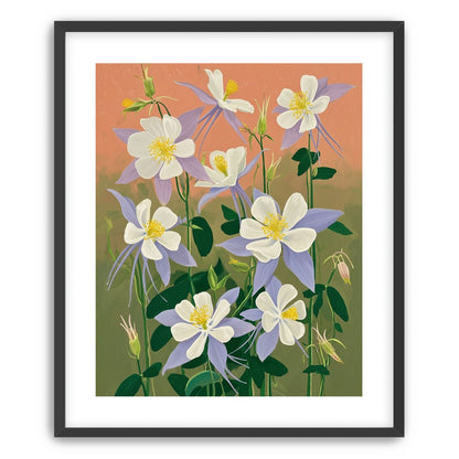 Evening Color in the Flowers