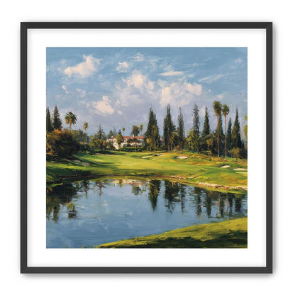 Still Water in Front of the Green