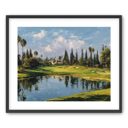 Still Water in Front of the Green