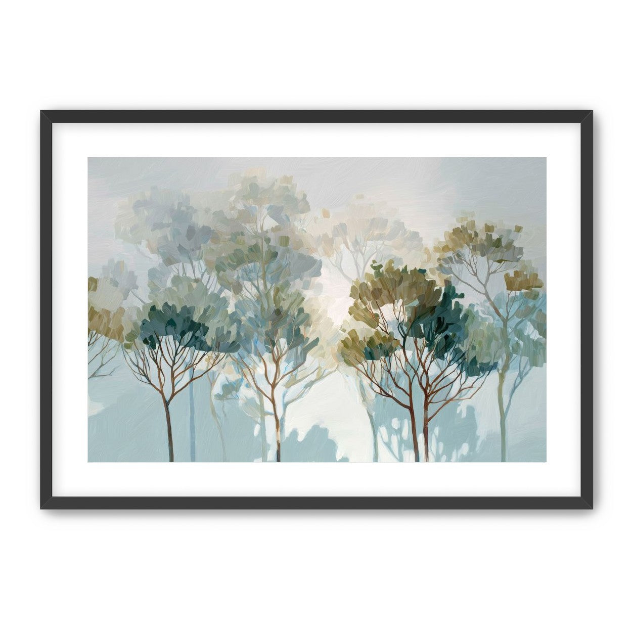 Multiple Trees in Gentle Light
