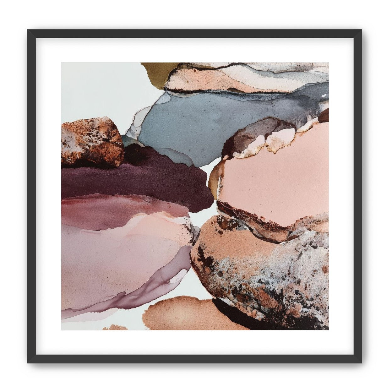 Pink and Stone Forms