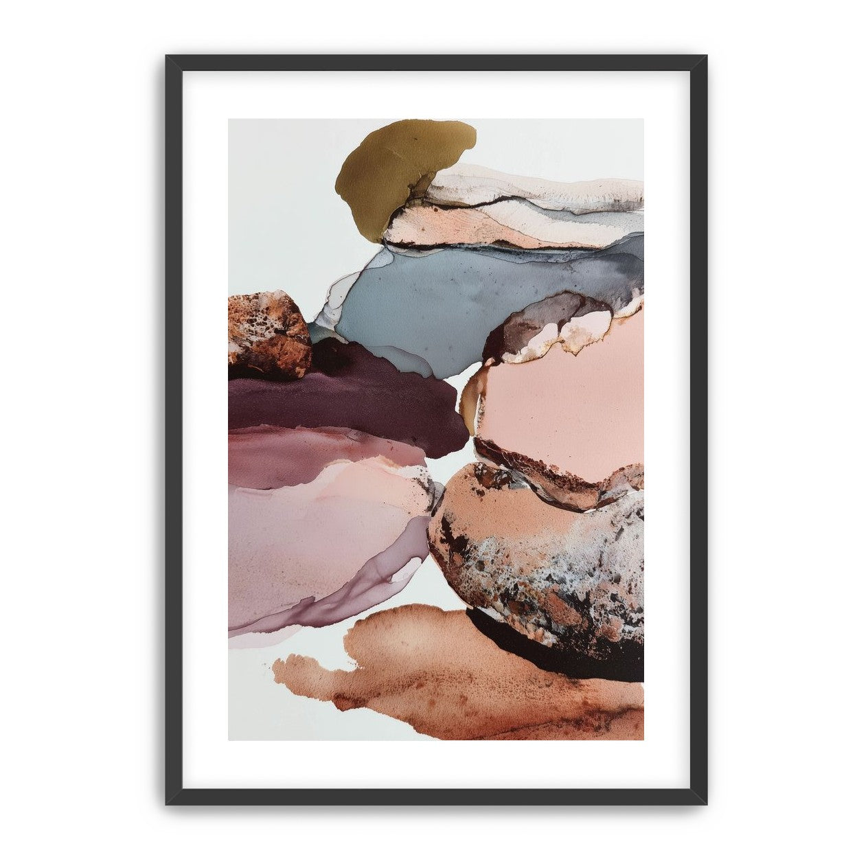 Pink and Stone Forms