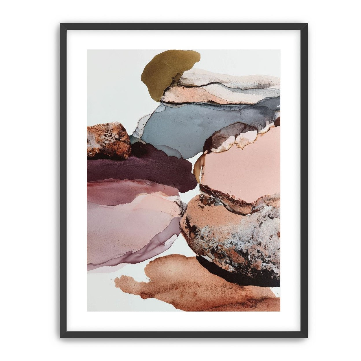 Pink and Stone Forms