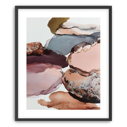 Pink and Stone Forms