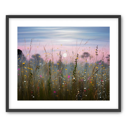 Wildflower Meadow at Moonrise