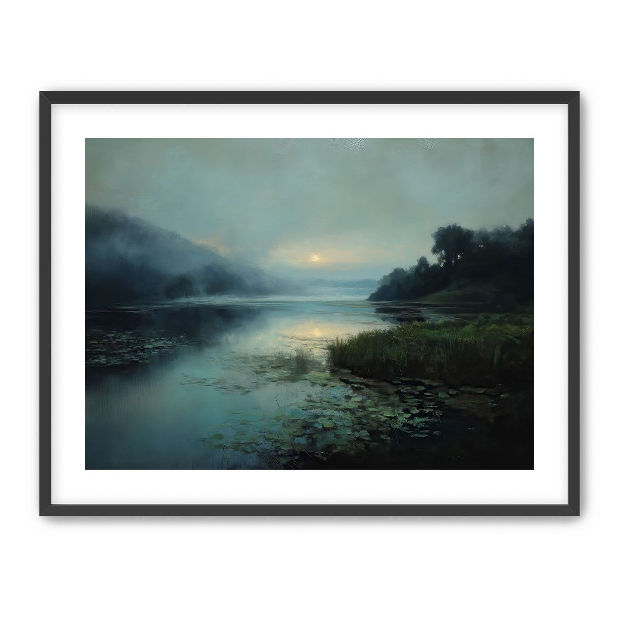River Delta at Night