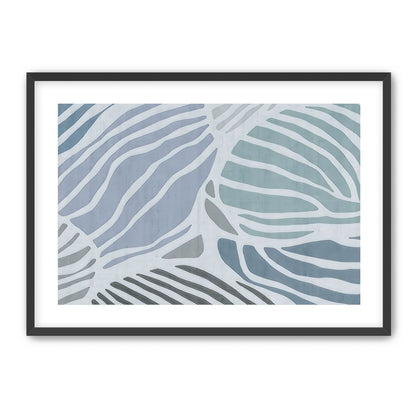 Graphic Leafs, Blue