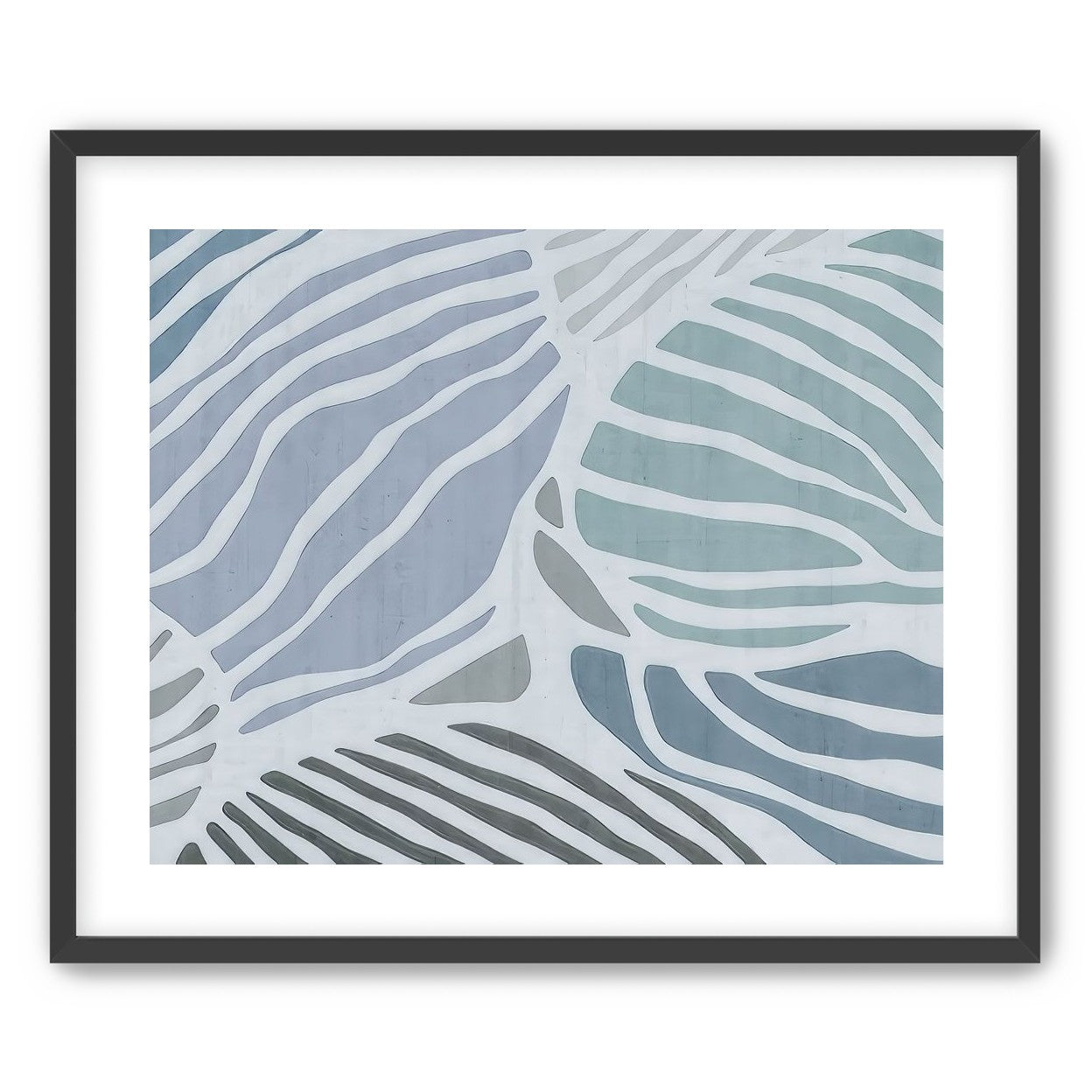 Graphic Leafs, Blue