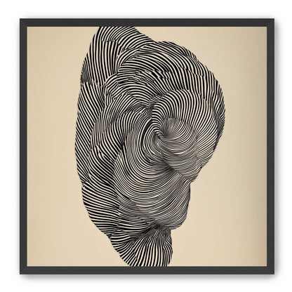 Vortex in a striped head
