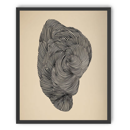 Vortex in a striped head