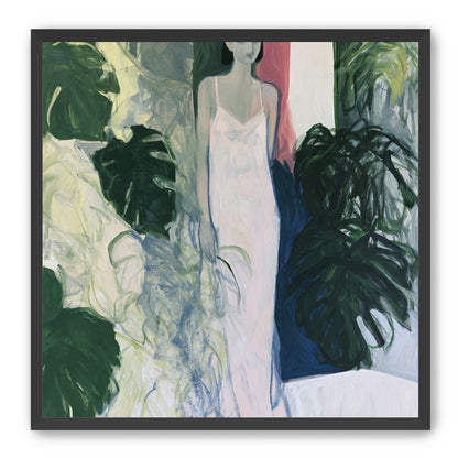 A woman among the leaves