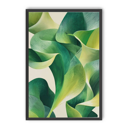 Green light in the lilies