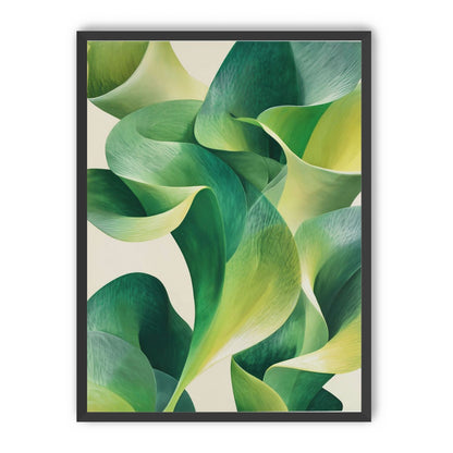 Green light in the lilies