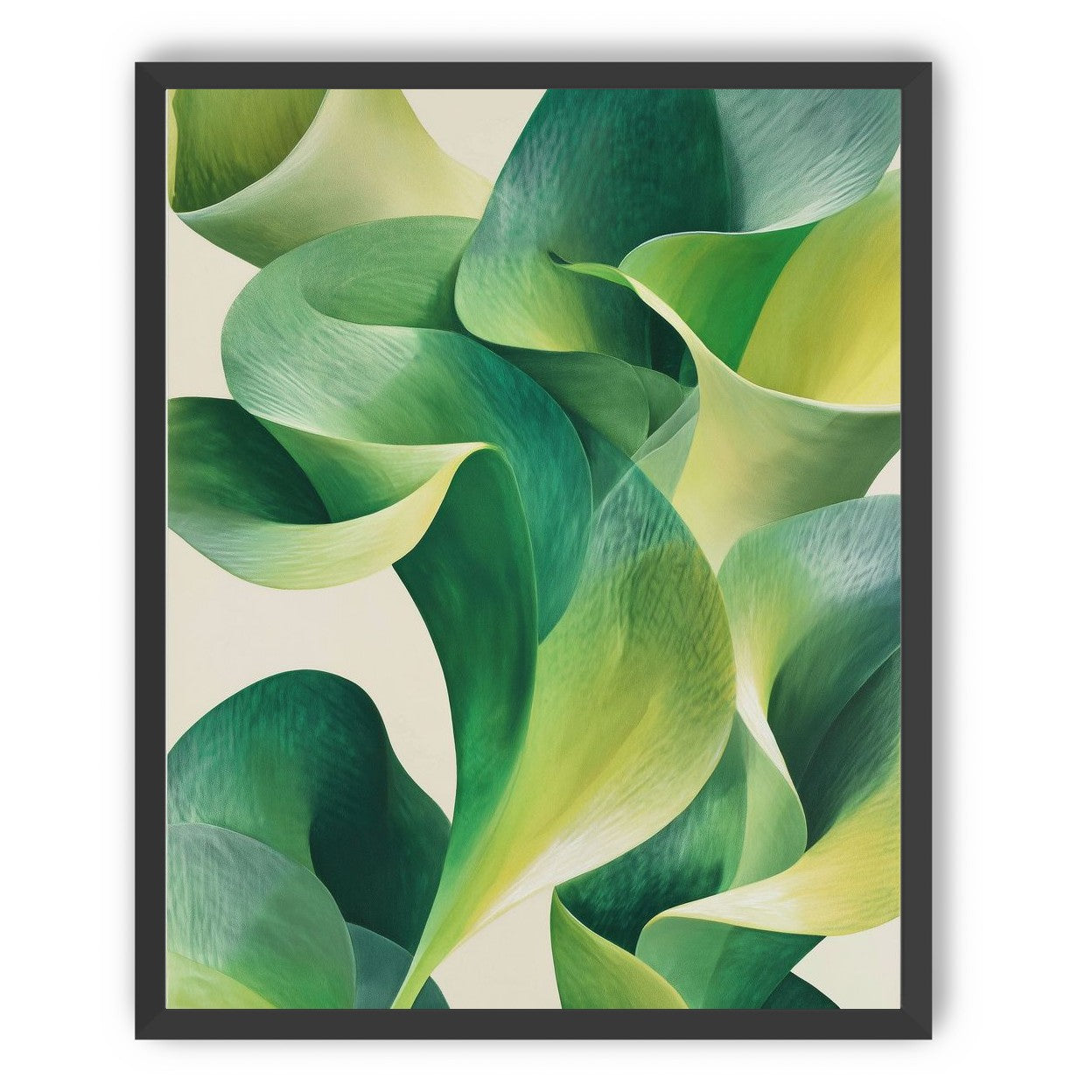 Green light in the lilies