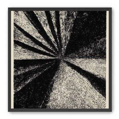 Black rays into grain
