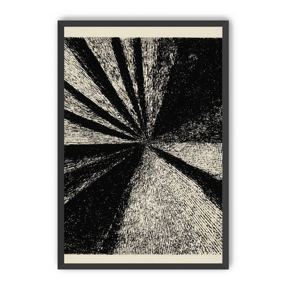 Black rays into grain