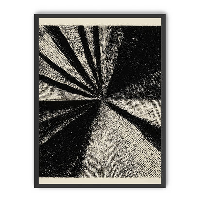 Black rays into grain