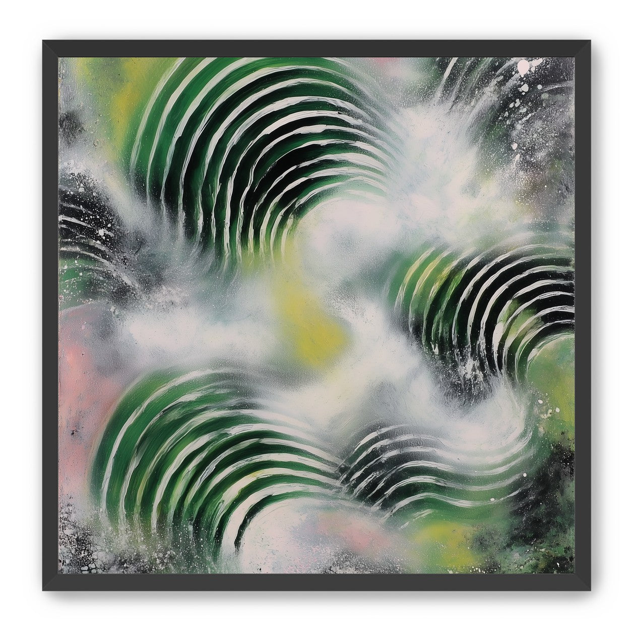 Pressure in green arcs