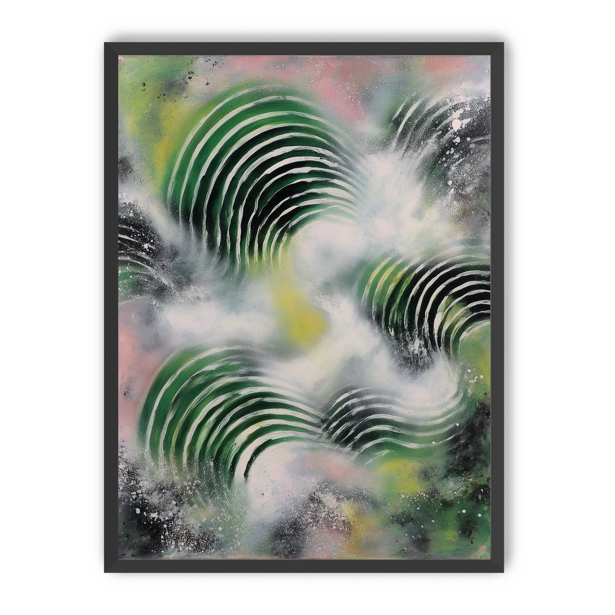 Pressure in green arcs