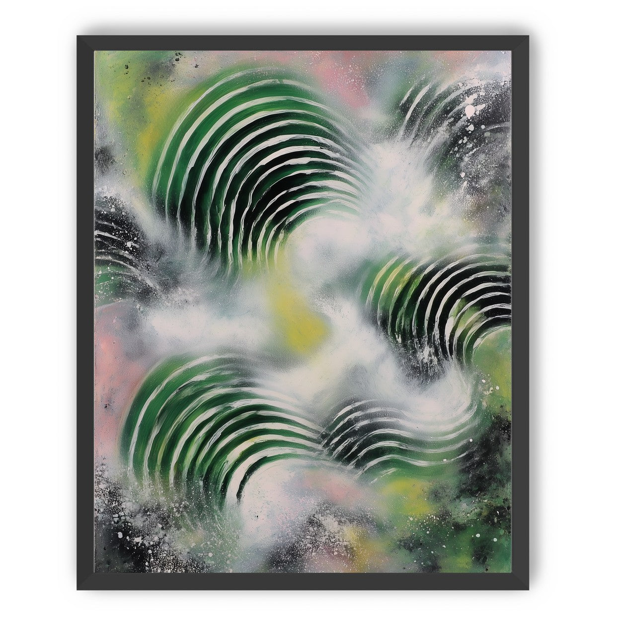 Pressure in green arcs