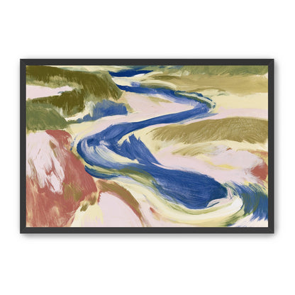 Blue bend through sandbars