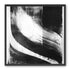 Scraped arcs in black ink